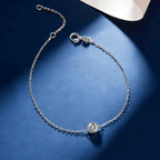 Bubble Garden Platinum Diamond Bracelet