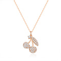Cherry Charm 925 Silver Necklace