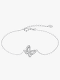 Butterfly Romance Platinum Diamond Bracelets