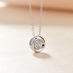 Bubble Garden Platinum Diamond Necklace