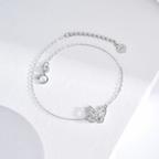 Butterfly Romance Platinum Diamond Bracelets
