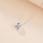 Bubble Garden Platinum Diamond Necklace