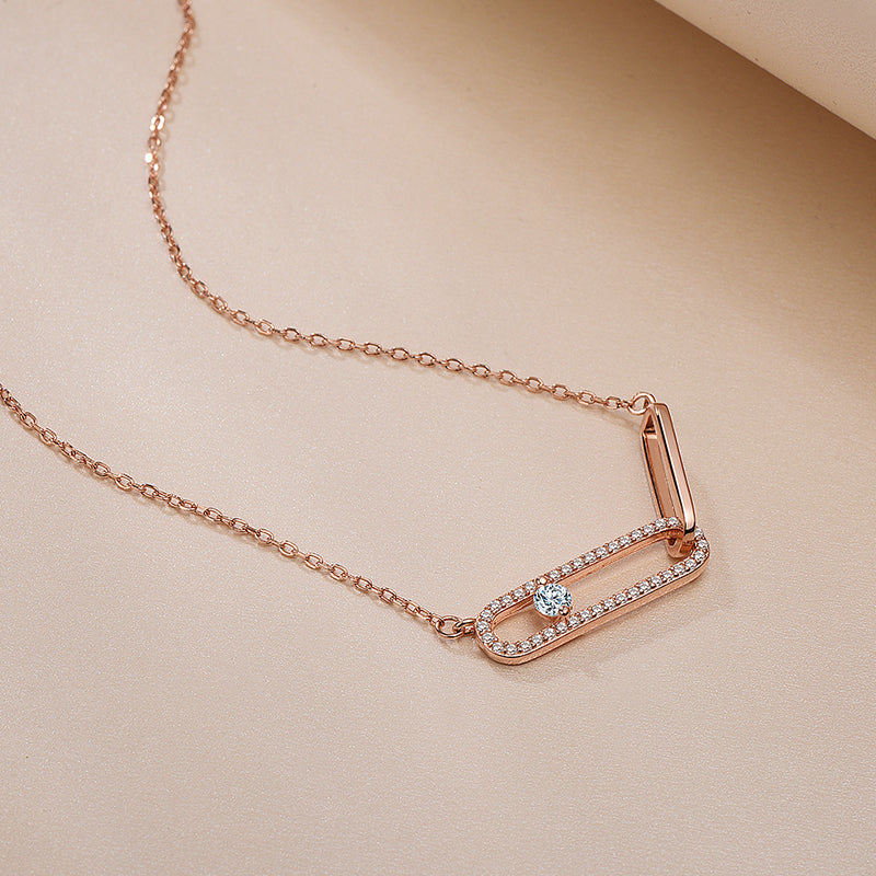 ONLY Circle 925 Silver Necklace
