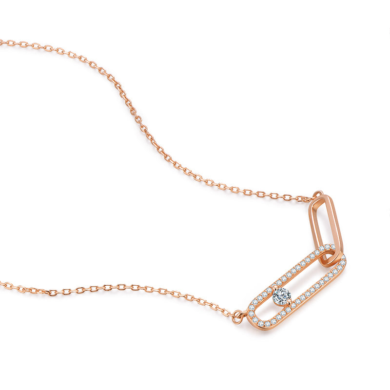 ONLY Circle 925 Silver Necklace