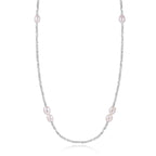 Shimmering  925 Silver Necklace