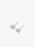 Bubble Garden Platinum Diamond Earings