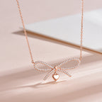 Love Knot 925 Silver Necklace