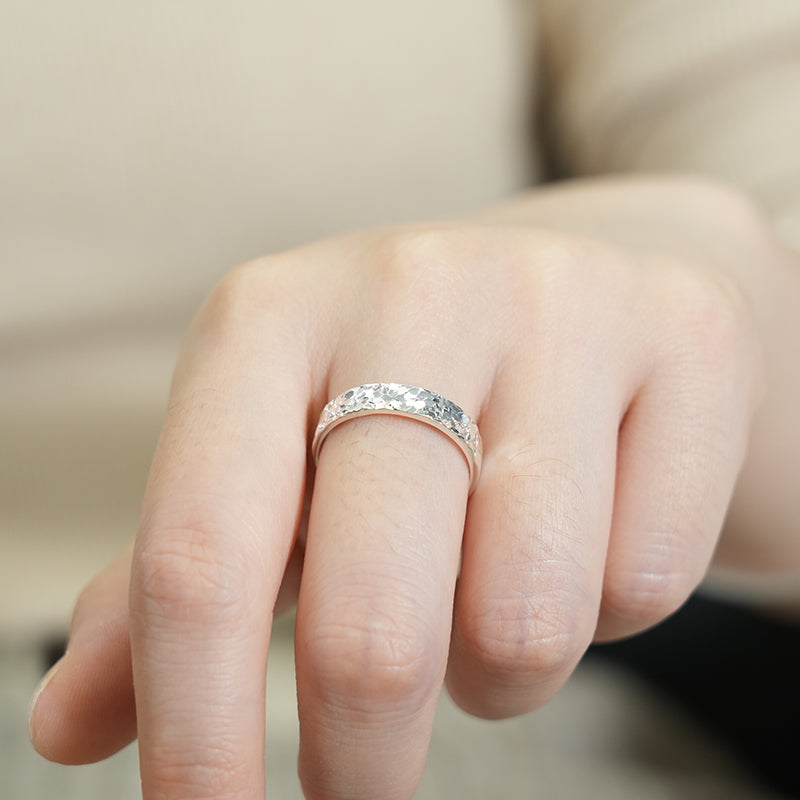 Silver Shimmer Ring