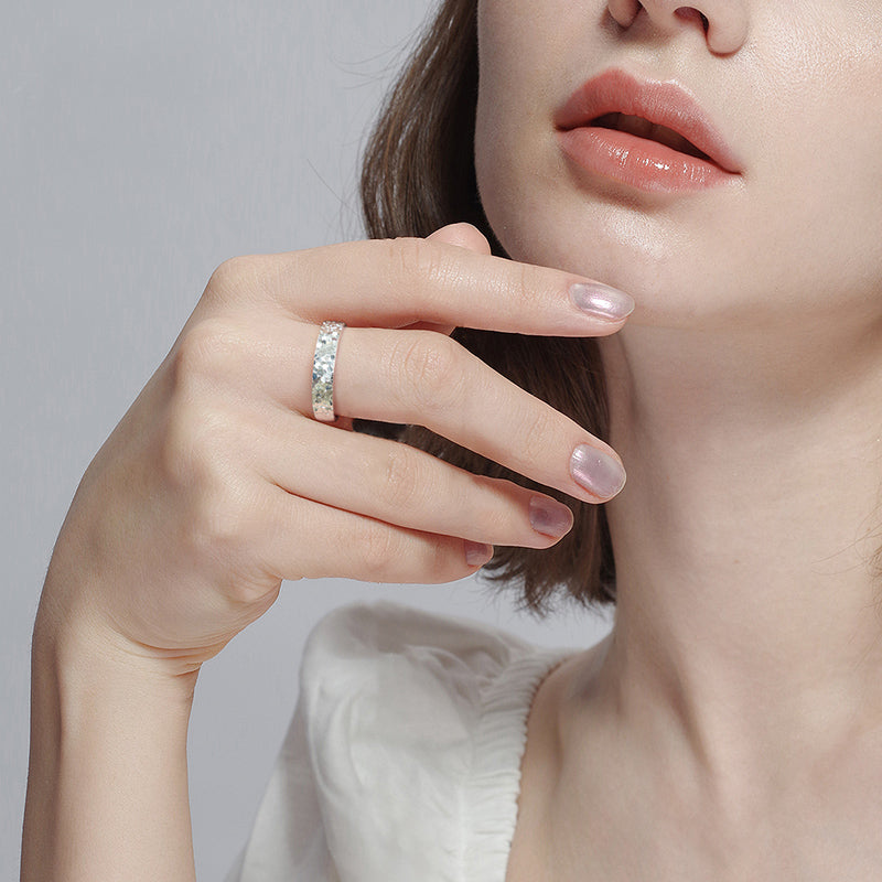 Silver Shimmer Ring