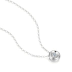 Bubble Garden Platinum Diamond Necklace