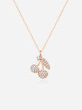 Cherry Charm 925 Silver Necklace