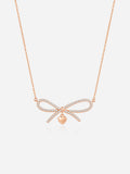 Love Knot 925 Silver Necklace